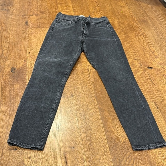 Agolde Women’s Skinny Jeans Black Size 26 - Picture 2 of 5